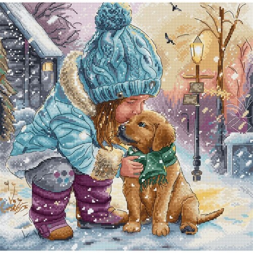 Набір для вишивання хрестиком LETISTITCH Best friends L9925