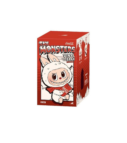 Іграшка сюрприз  Лабубу м'який брелок Labubu THE MONSTERS COCA-COLA SERIES для сумки кола м’яка іграшка