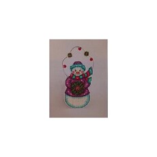 Набір для виготовлення іграшки Затишні хрестики Christmas Wreath B003зх