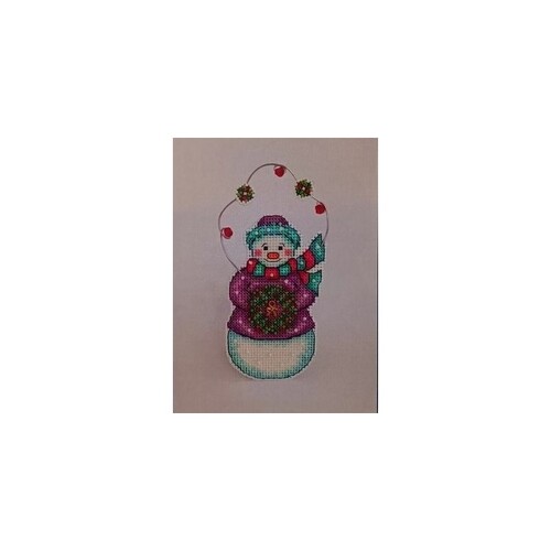 Набір для виготовлення іграшки Затишні хрестики Christmas Wreath B003зх