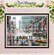 JoySunday  Набір для вишивання New York з нанесеною на канву схемою