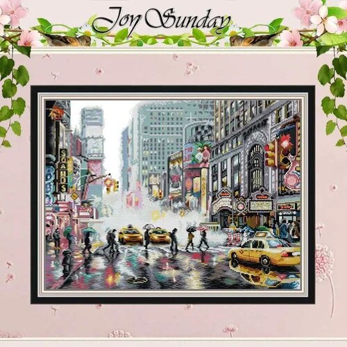 JoySunday  Набір для вишивання New York