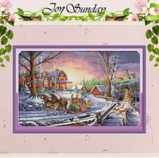 JoySunday Набір для вишивання Winter Travel