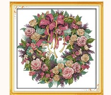 JoySunday  Набір для вишивання Вінок A Wreath Of Rose's