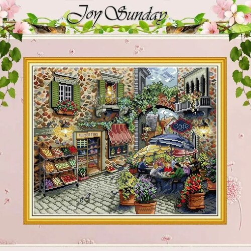 JoySunday Набір для вишивання Coffee Shop