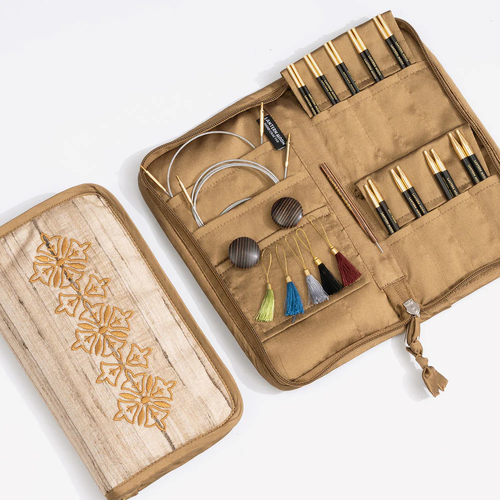 Набір дерев’яних знімних коротких спиць 10 см Ancestry Lantern Moon KnitPro 350311