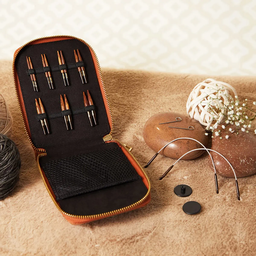 Набір дерев’яних знімних спиць “Mini set” (50MM) Ginger KnitPro 31290